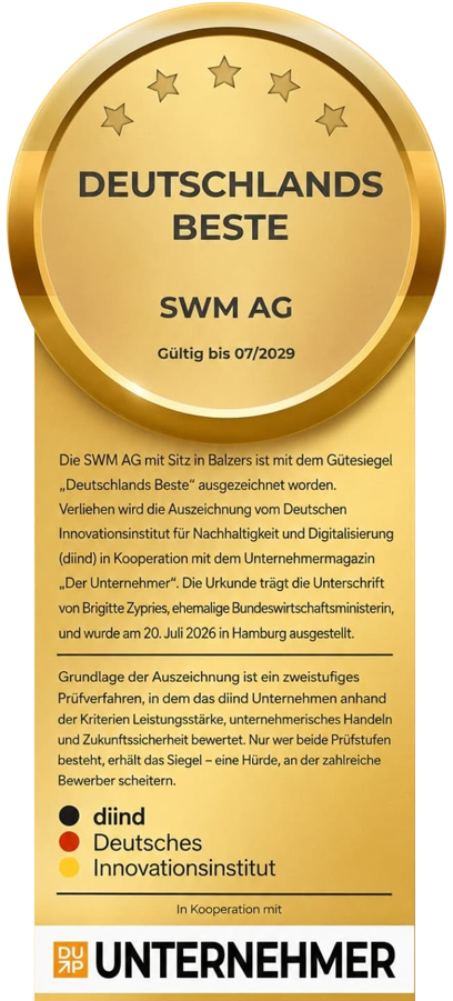 Heyla Edelmetalle Urkunde Wirtschaft TV